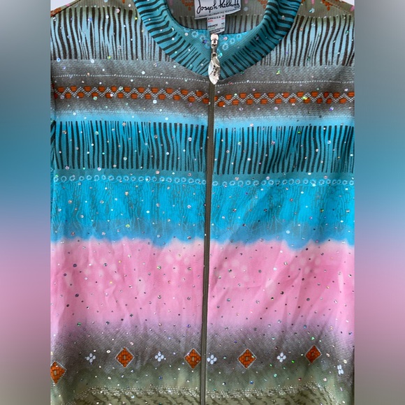 Vintage Joseph Ribkoff Bedazzled Jacket (M/L) - Picture 10 of 16